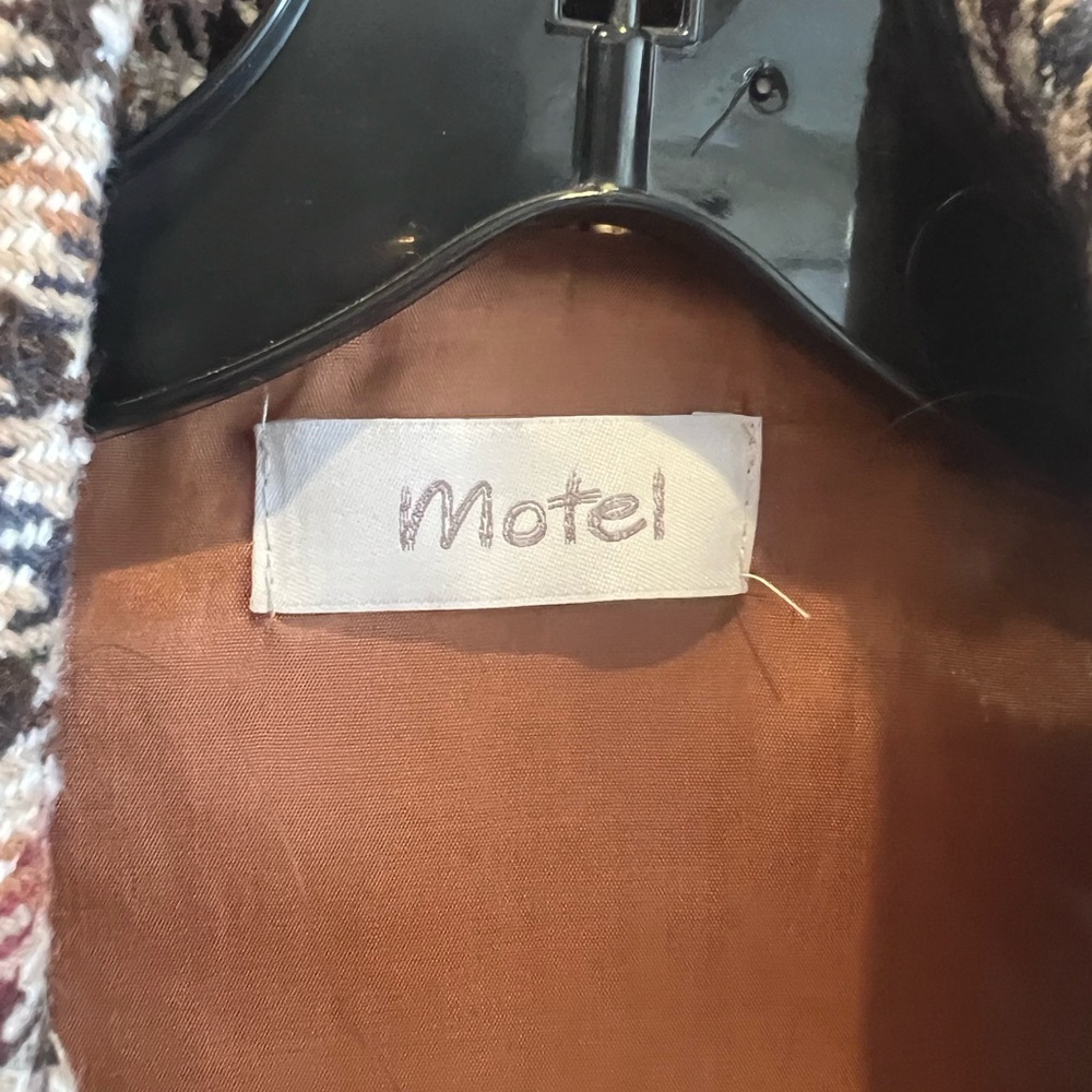 Motel Rocks Multicolor Checkered Vest - Picture 7 of 10